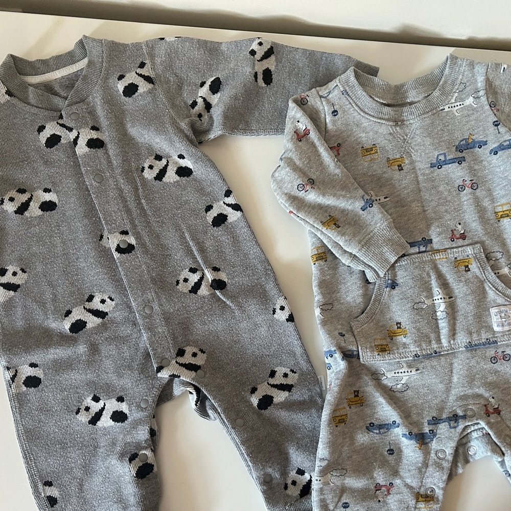 Baby one piece (2) 12 months